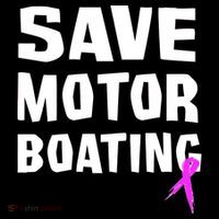 Save Motor Boating Breast Cancer Women's T-Shirt thumb 6
