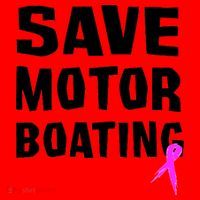 Save Motor Boating Breast Cancer Santa Hat thumb 1