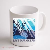 Save Our Ocean Coffee Mug thumb 1