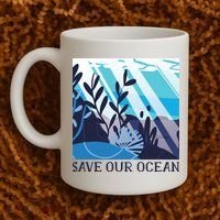 Save Our Ocean Coffee Mug thumb 2
