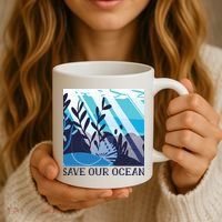 Save Our Ocean Coffee Mug thumb 3