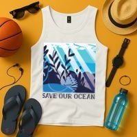 Save Our Ocean Tank Top thumb 4