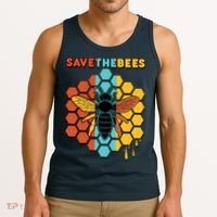 Save The Bees Tank Top thumb 3