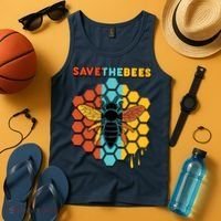 Save The Bees Tank Top thumb 4