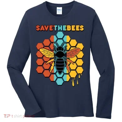 Save The Bees Women's Long Sleeve Shirt