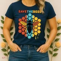 Save The Bees Women's T-Shirt thumb 2