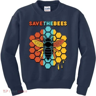 Save The Bees Kids Sweatshirt