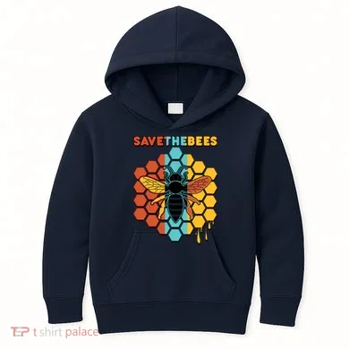 Save The Bees Kids Hoodie