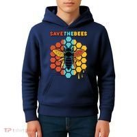 Save The Bees Kids Hoodie thumb 4