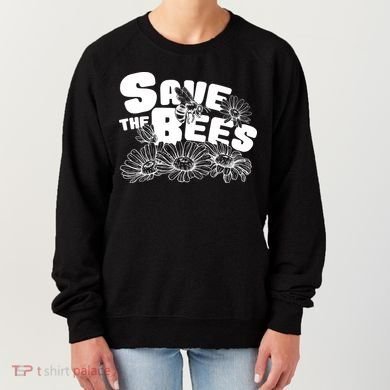 Save The Bees Floral Women's Sweatshirt
