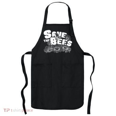 Save The Bees Floral Apron