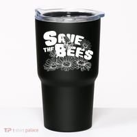 Save The Bees Floral Tumbler thumb 0