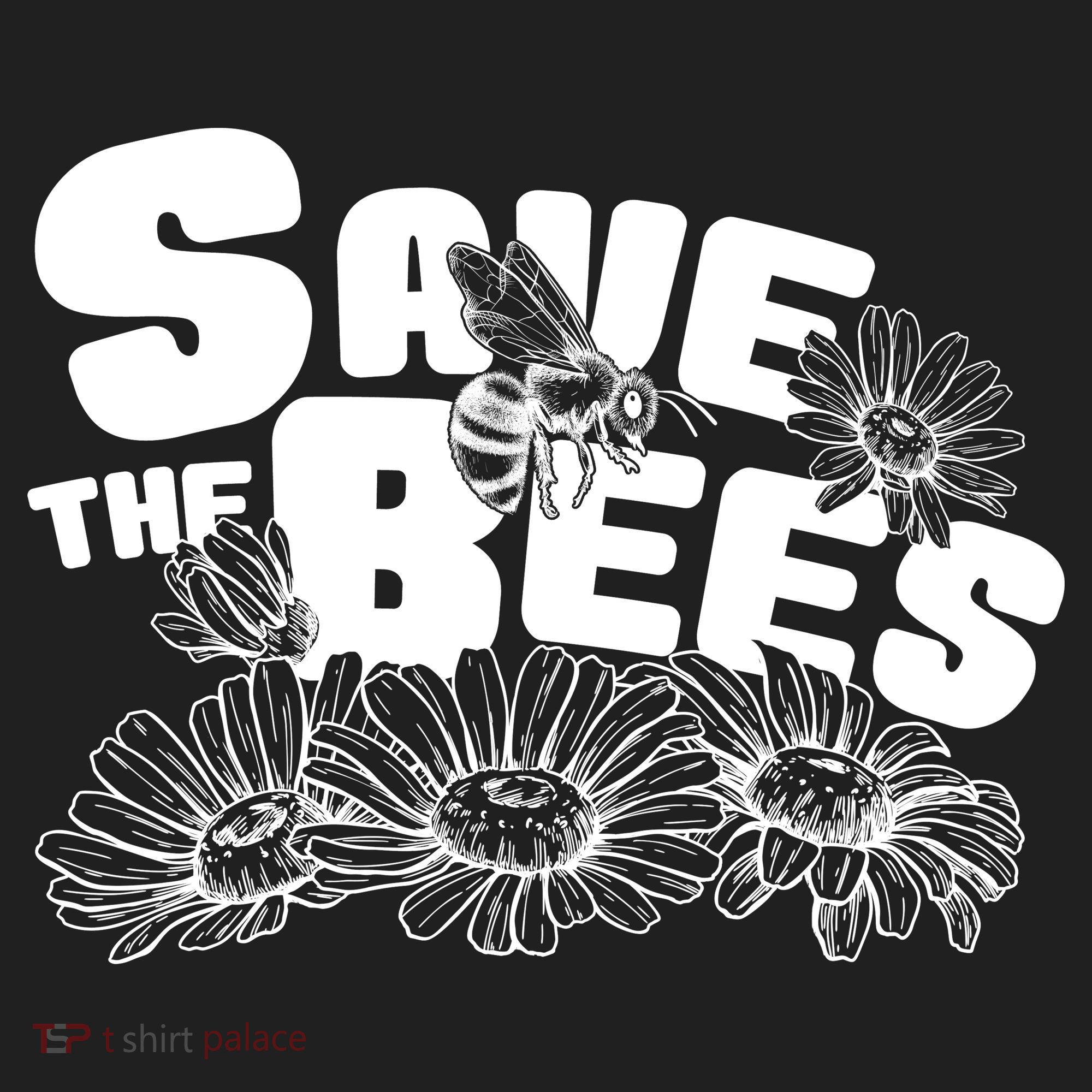 Save The Bees Floral Tumbler