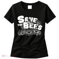 Save The Bees Floral Women's T-Shirt thumb 0