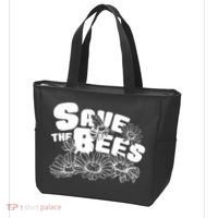 Save The Bees Floral Tote Bag thumb 3