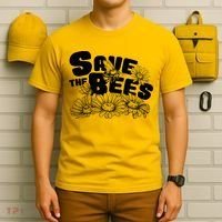 Save The Bees Floral T-Shirt thumb 6