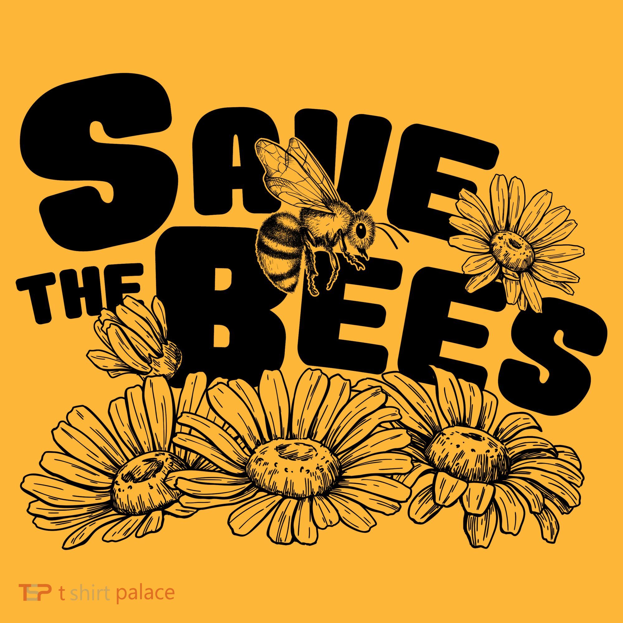Save The Bees Floral Hat