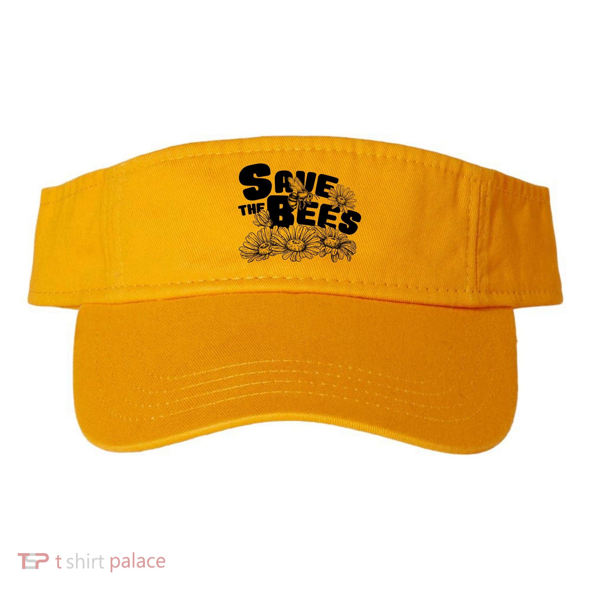 Save The Bees Floral Visor