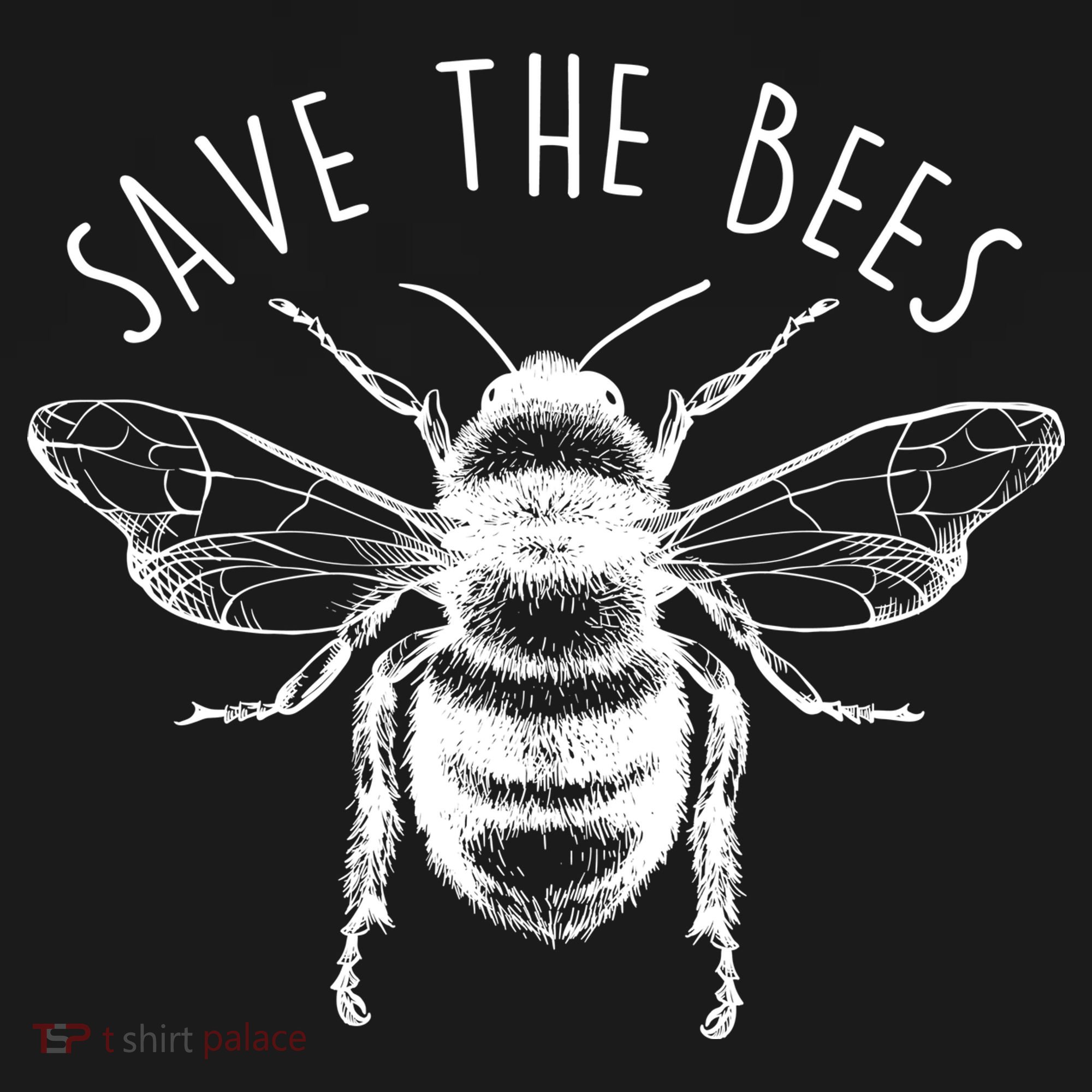 Save The Bees Vintage Mousepad