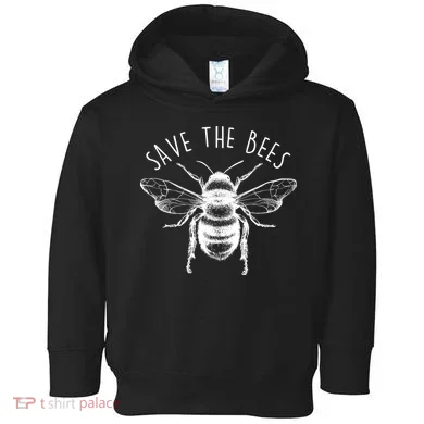 Save The Bees Vintage Toddler Hoodie