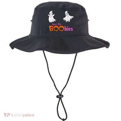 Save The Boobies Halloween Ghost Bucket Hat
