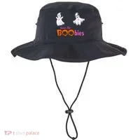 Save The Boobies Halloween Ghost Bucket Hat thumb 0