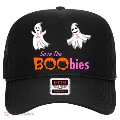 Save The Boobies Halloween Ghost Hat