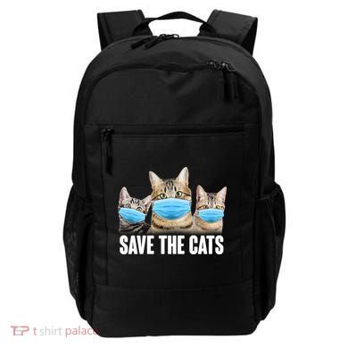 Save The Cats Face Mask Pandemic Backpack