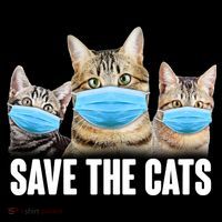 Save The Cats Face Mask Pandemic Coaster thumb 2