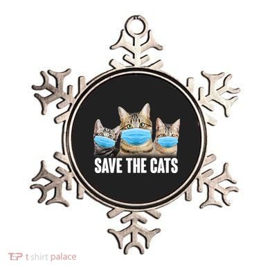 Save The Cats Face Mask Pandemic Ornament