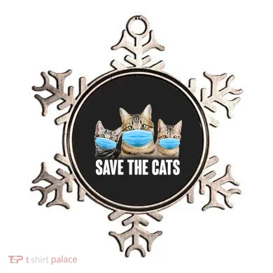 Save The Cats Face Mask Pandemic Ornament