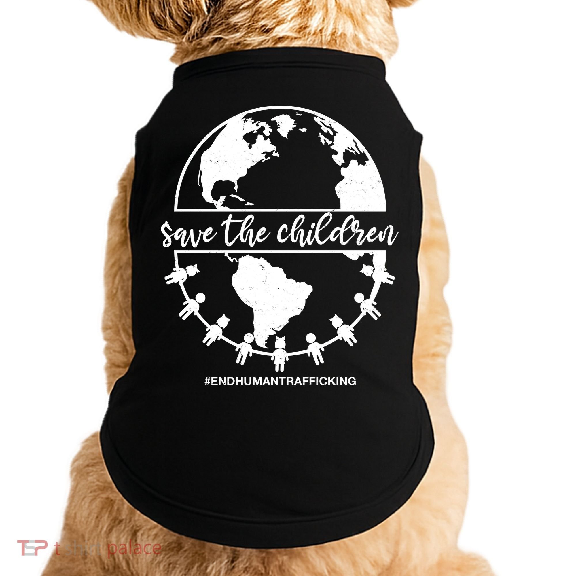 Save The Children End Human Trafficking Doggie Tank