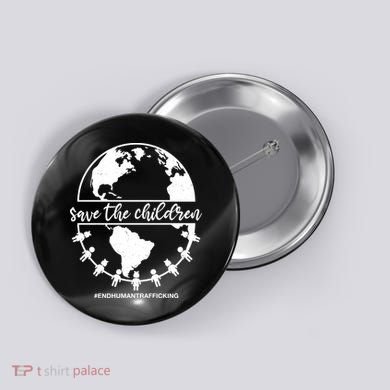 Save The Children End Human Trafficking Button