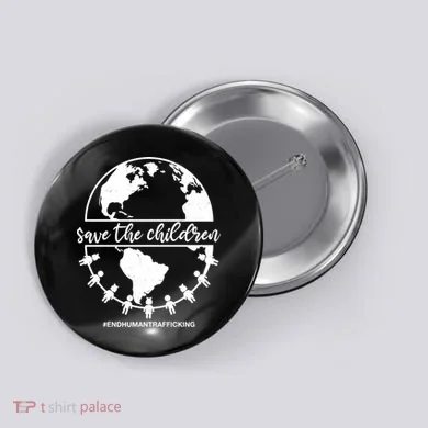 Save The Children End Human Trafficking Button