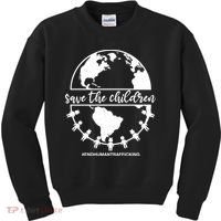 Save The Children End Human Trafficking Kids Sweatshirt thumb 0