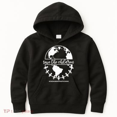 Save The Children End Human Trafficking Kids Hoodie