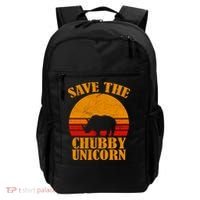 Save The Chubby Unicorn Distressed Sun Backpack thumb 0