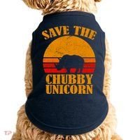 Save The Chubby Unicorn Distressed Sun Doggie Tank thumb 0