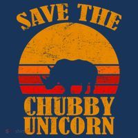 Save The Chubby Unicorn Distressed Sun T-Shirt thumb 7