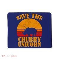 Save The Chubby Unicorn Distressed Sun Mousepad thumb 0