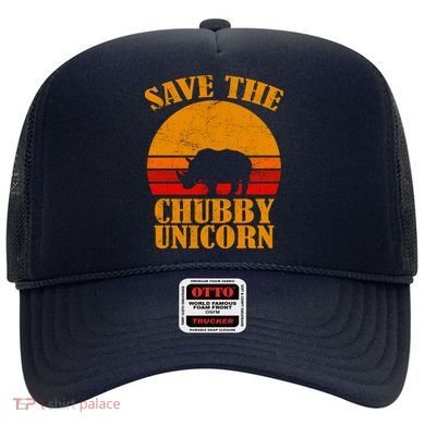 Save The Chubby Unicorn Distressed Sun Hat