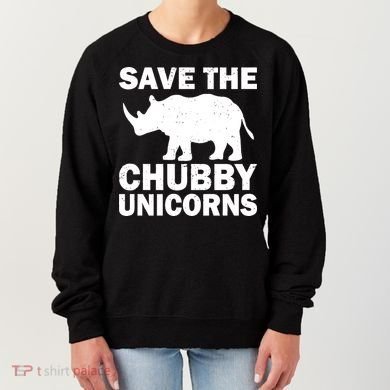 Save The Chubby Unicorns Women's Sweatshirt