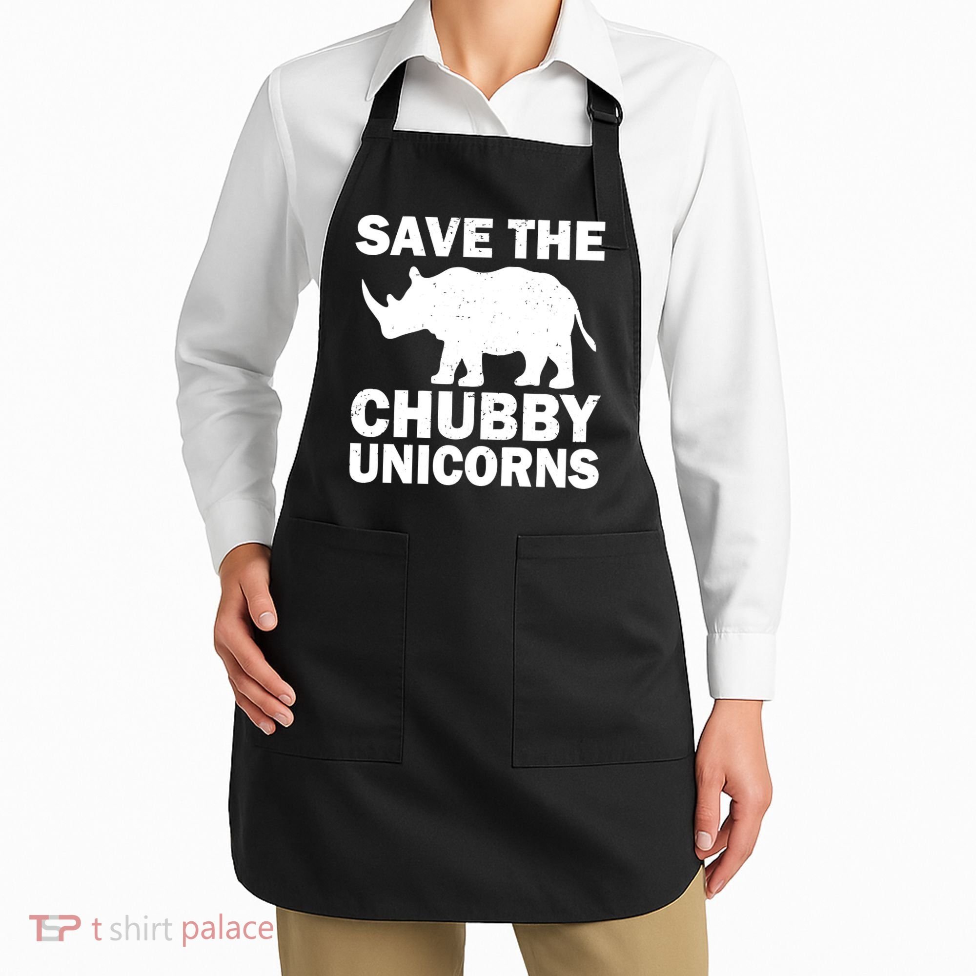 Save The Chubby Unicorns Apron