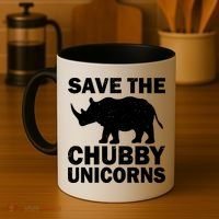 Save The Chubby Unicorns Coffee Mug thumb 4