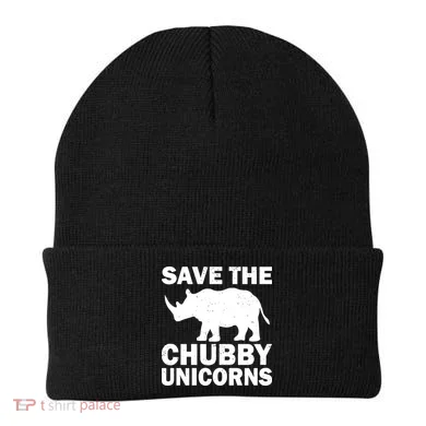 Save The Chubby Unicorns Beanie