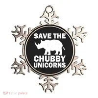 Save The Chubby Unicorns Ornament thumb 0