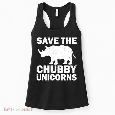 Save The Chubby Unicorns Women's Tank Top