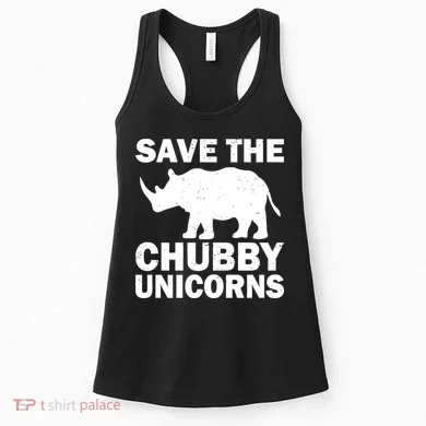 Save The Chubby Unicorns Women's Tank Top