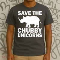 Save The Chubby Unicorns T-Shirt thumb 3