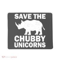 Save The Chubby Unicorns Mousepad thumb 0